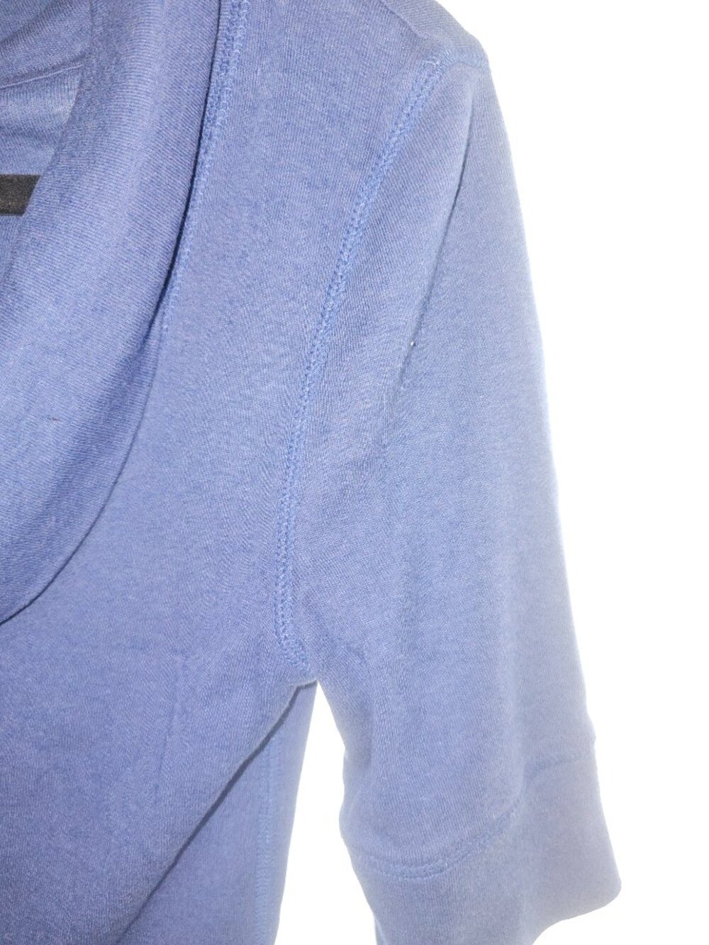 Express Sexy Basics Purple Cowl Neck Tee Top Size Medium - Picture 5 of 6